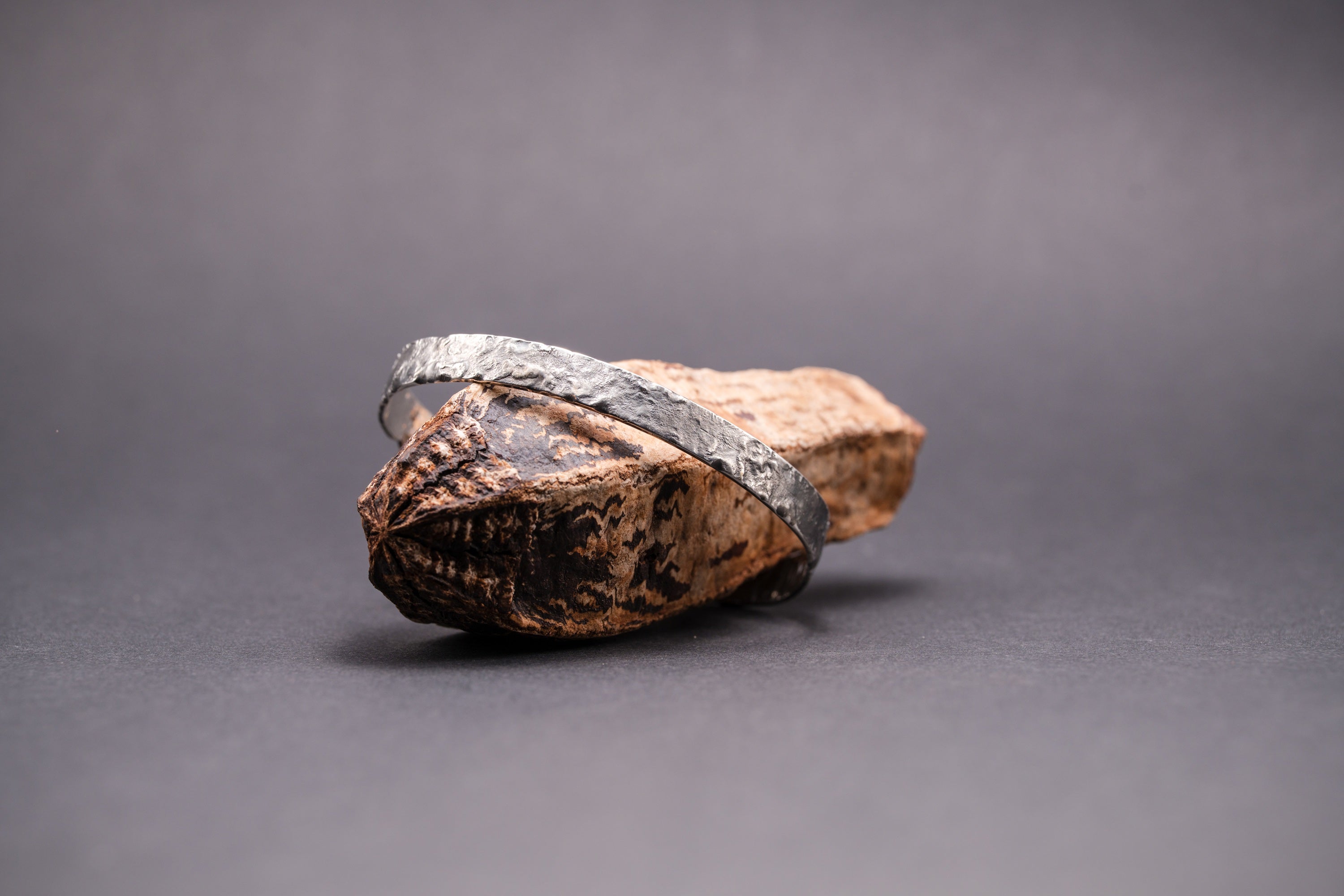 Geschmorter Silberarmreif