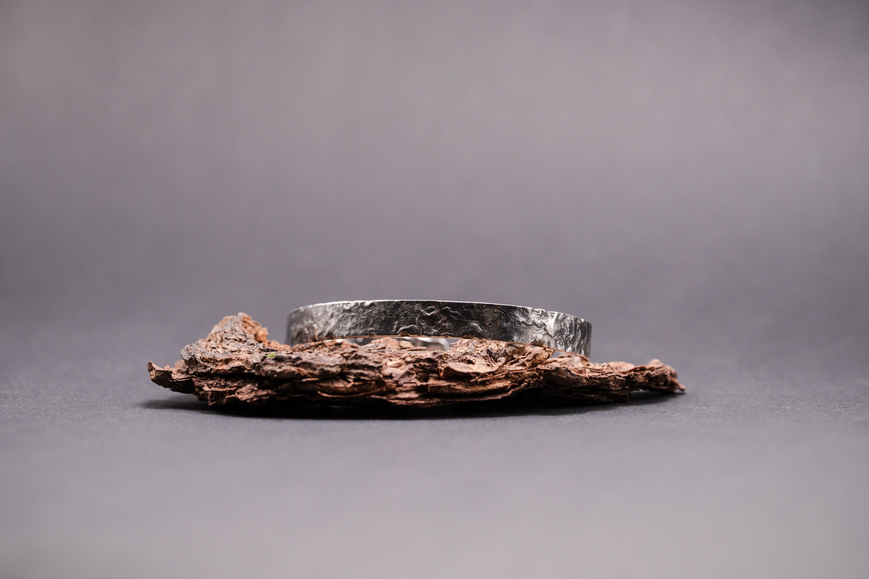 Geschmorter Silberarmreif